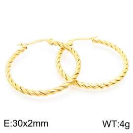 SS Gold-Plating Earring