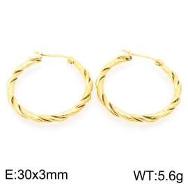 SS Gold-Plating Earring