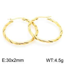 SS Gold-Plating Earring