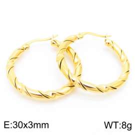 SS Gold-Plating Earring