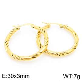 SS Gold-Plating Earring