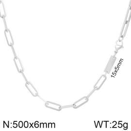 Stainless steel necklace