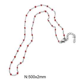 Stainless steel drip necklace