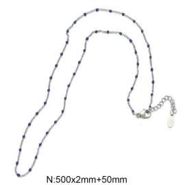 Stainless steel drip necklace