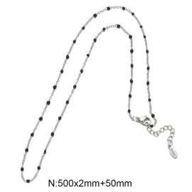 Stainless steel drip necklace