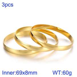 Stainless Steel Gold-plating Bangle