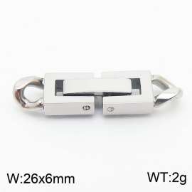 26X6mm Stainless Steel Rectangular Jewelry Clasp