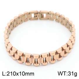 Rose Gold Classic Foreign Trade Stainless Steel Adjustable Strap Watch Bracelet