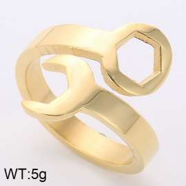 Stainless Steel Gold-plating Ring