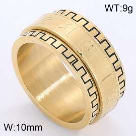 Stainless Steel Gold-plating Ring