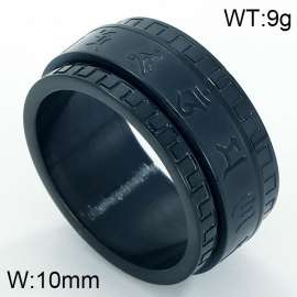 Stainless Steel Black-plating Ring