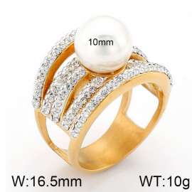 Stainless Steel Gold-plating Ring