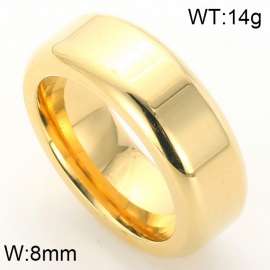 Stainless Steel Gold-plating Ring