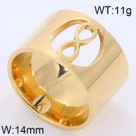 Stainless Steel Gold-plating Ring