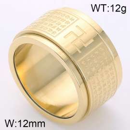 Stainless Steel Gold-plating Ring