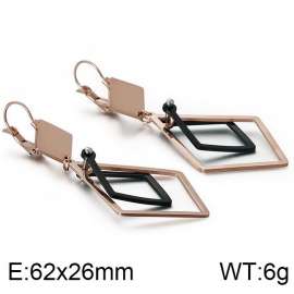 SS Rose Gold-Plating Earring