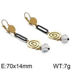 SS Gold-Plating Earring