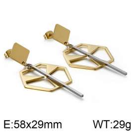 SS Gold-Plating Earring