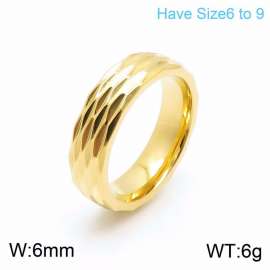 Stainless Steel Gold-plating Ring