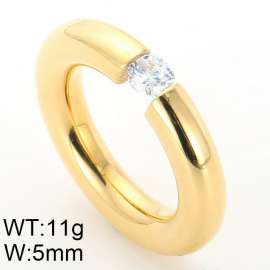 Stainless Steel Gold-plating Ring