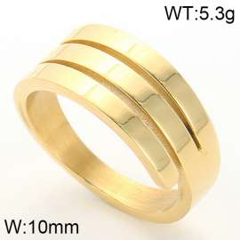 Stainless Steel Gold-plating Ring