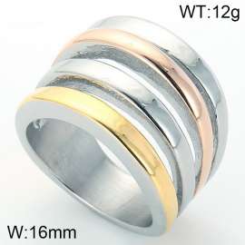 Stainless Steel Gold-plating Ring