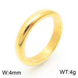 Stainless Steel Gold-plating Ring