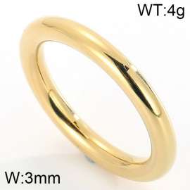 Stainless Steel Gold-plating Ring