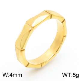 Stainless Steel Gold-plating Ring