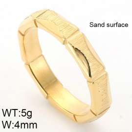 Stainless Steel Gold-plating Ring