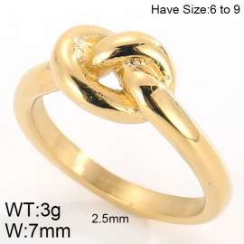 Stainless Steel Gold-plating Ring