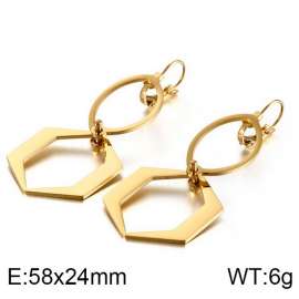 SS Gold-Plating Earring