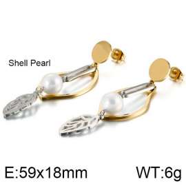 SS Gold-Plating Earring