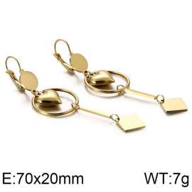 SS Gold-Plating Earring