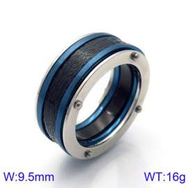 Stainless Steel Black-plating Ring