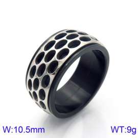 Stainless Steel Black-plating Ring