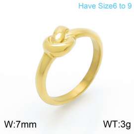 Stainless Steel Gold-plating Ring