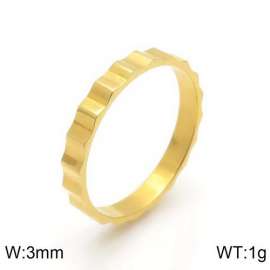 Stainless Steel Gold-plating Ring