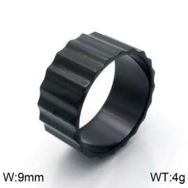 Stainless Steel Black-plating Ring