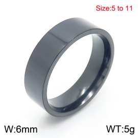 Stainless Steel Black-plating Ring