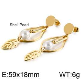 SS Gold-Plating Earring