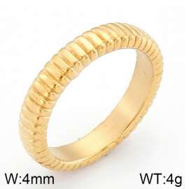 Stainless Steel Gold-plating Ring