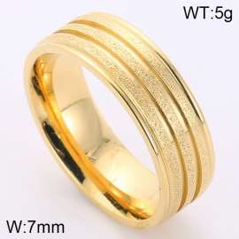 Stainless Steel Gold-plating Ring