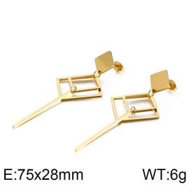 SS Gold-Plating Earring