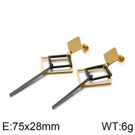 SS Gold-Plating Earring