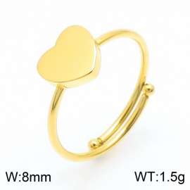 Stainless Steel Gold-plating Ring