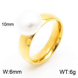 Stainless Steel Gold-plating Ring