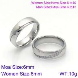 Stainless Steel Lover Ring