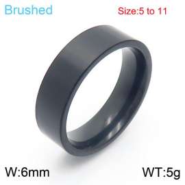 Stainless Steel Black-plating Ring