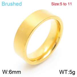 Stainless Steel Gold-plating Ring